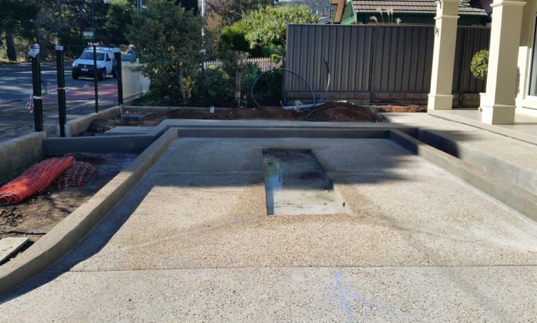 Durable and Elegant Exposed Aggregate Concrete in Adelaide